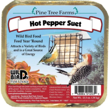 Pine Tree Farms Hot Pepper Suet